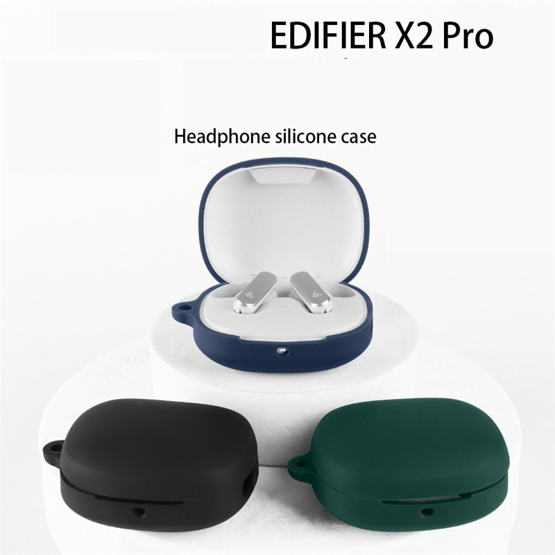 For EDIFIER X2 Pro Case Classic Silicone Soft Clear Shockproof for EDIFIER X2 Pro Earphone Casing Ph