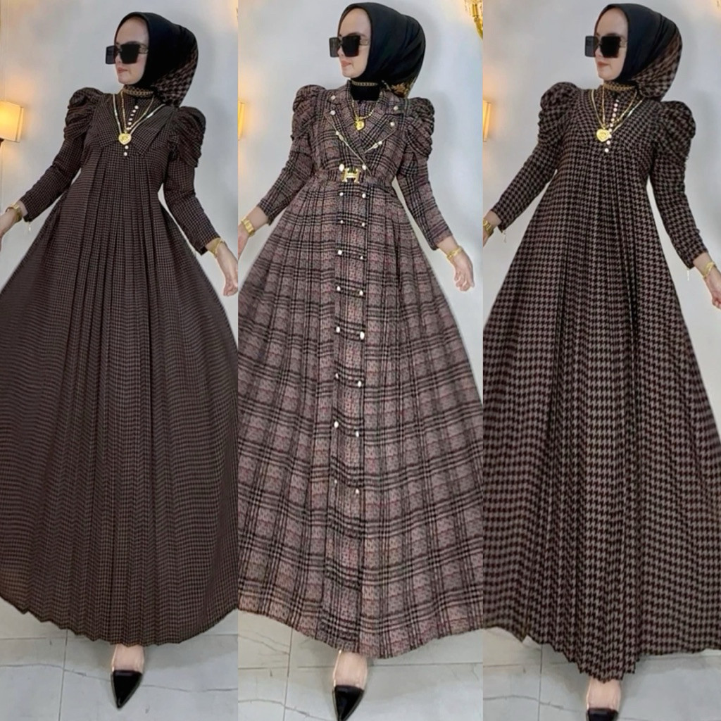 SHR ORIGINAL NEWREADY MAXI DRESS GAMIS MANIA BY SHR ORIGINAL