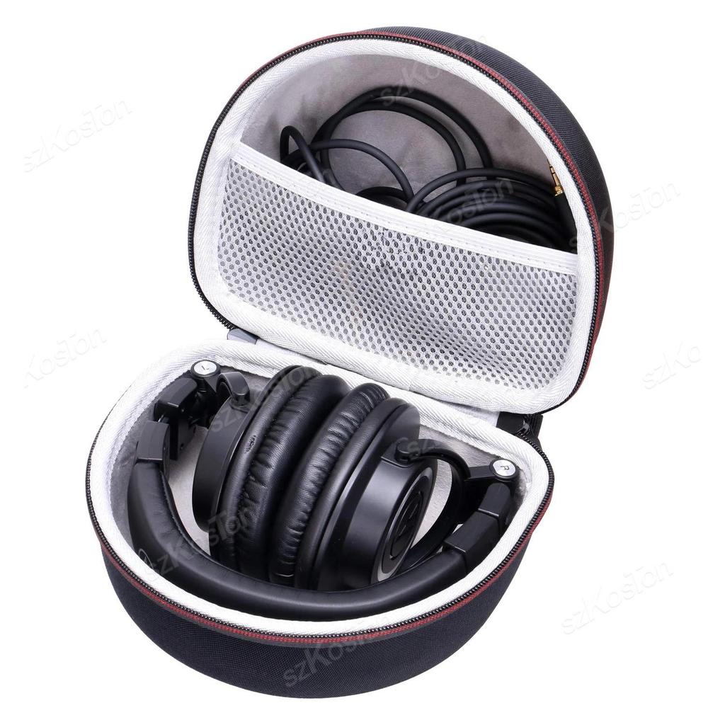 Headphone Travel Portable Bag for Audio-Technica ATH-M30X / ATH-M50X / ATH-M40X / ATH-M50xBT2 / ATH-