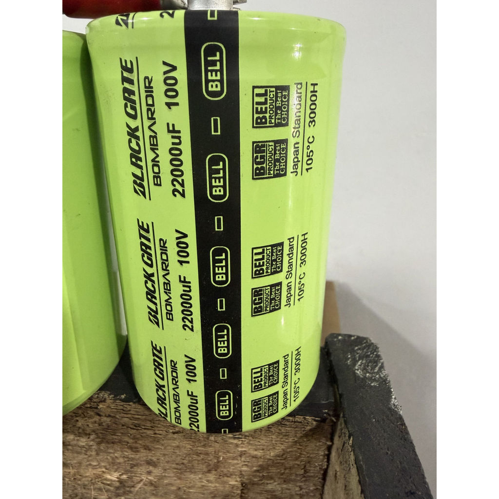 Elco Elko Kapasitor Capacitor Bombardir 22000uF 100V POWER PSU AUDIO BARU