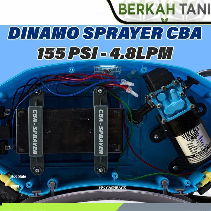 Dinamo sprayer CBA - 155 PSI 4.8 LPM Original Nikuma 4148