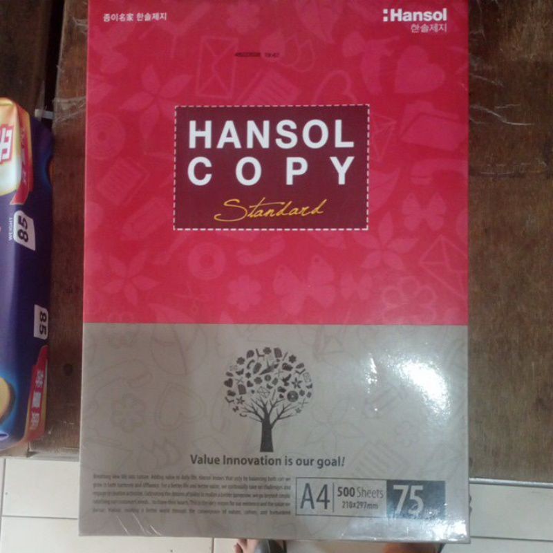 Kertas hansol  A4 75gsm