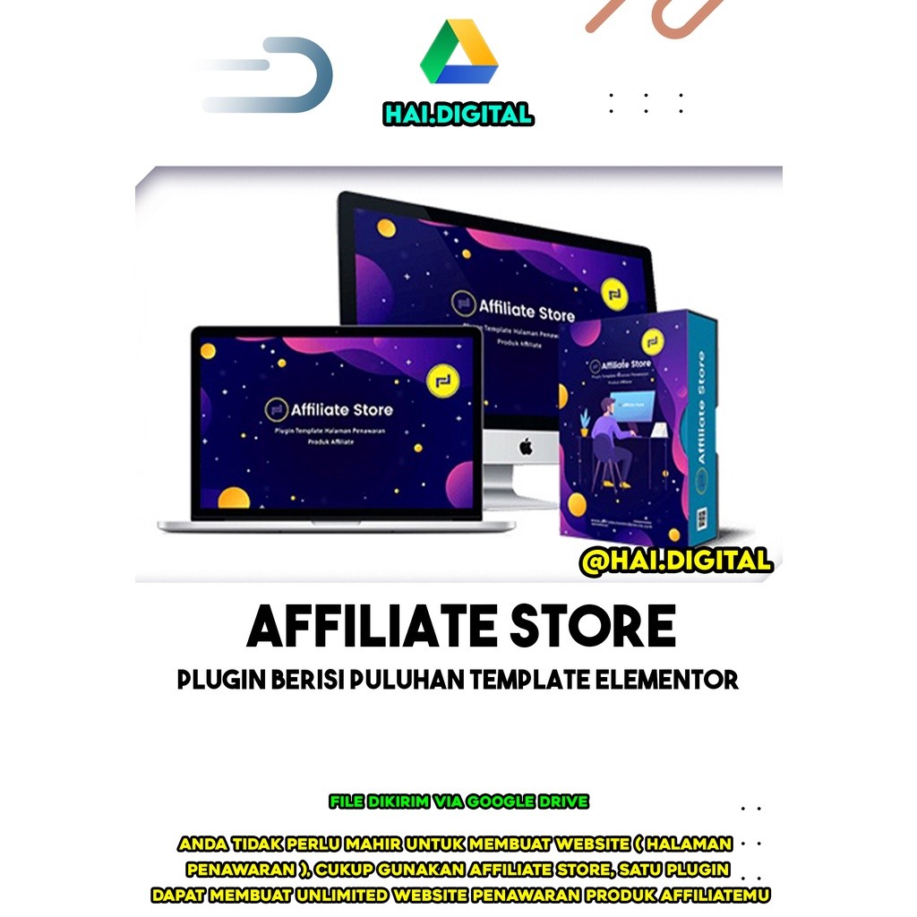 AFFILIATE STORE INDONESIA - PLUGIN BERISI PULUHAN TEMPLATE ELEMENTOR
