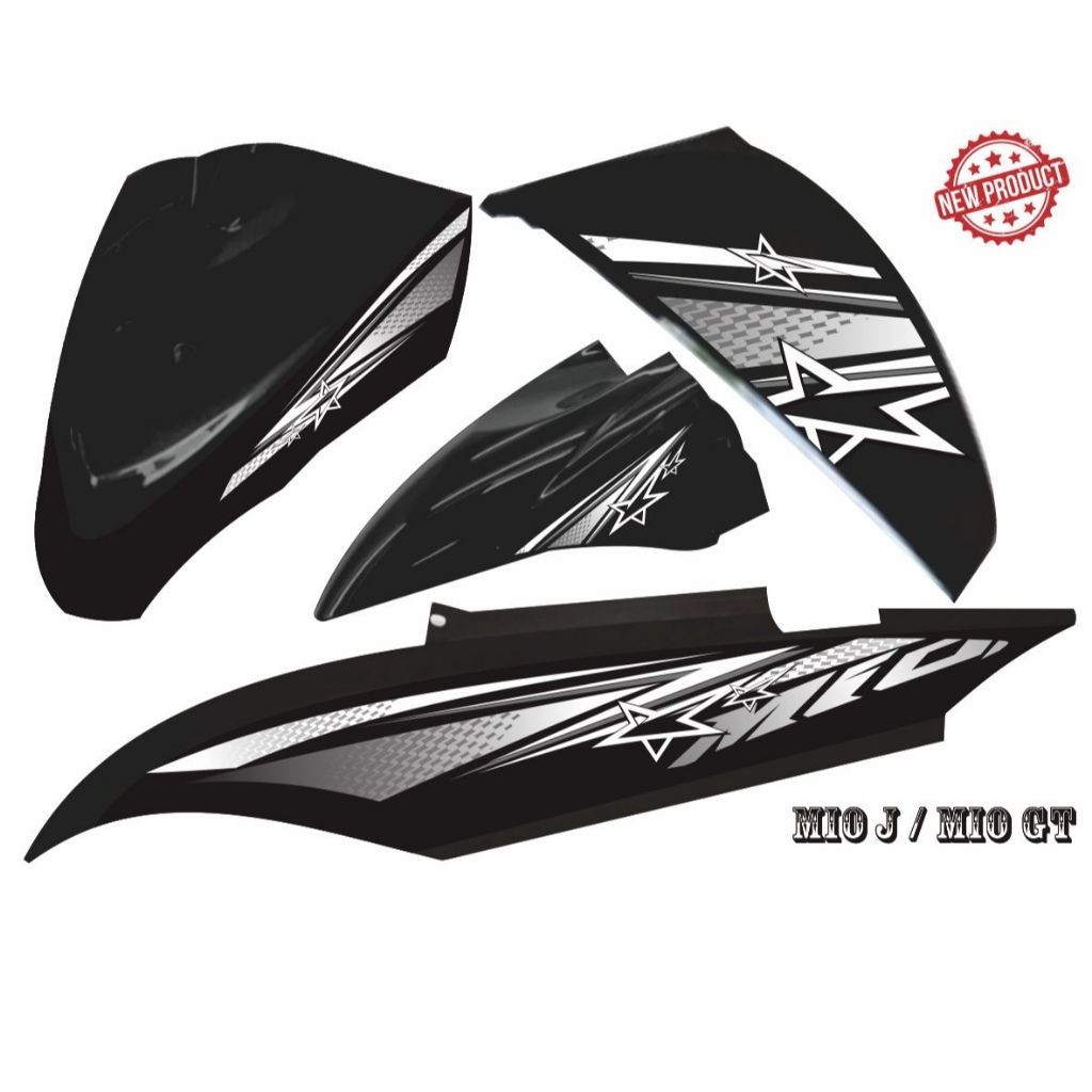 VARIASI STRIPING VARIASI MIO J MIO GT POLET STIKER STRIPING ALL MIO J MIO GT VARIASI