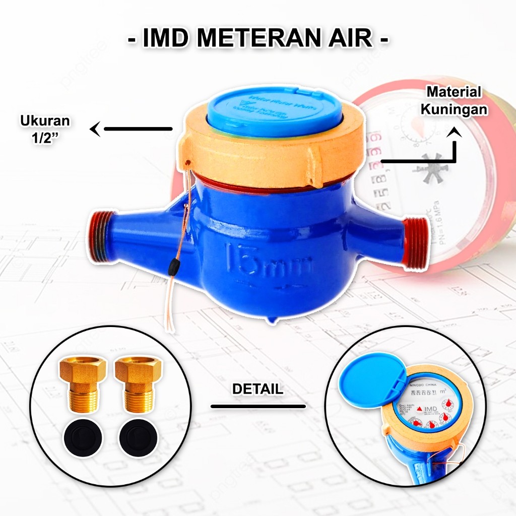 METERAN AIR IMD 1/2 - WATER METER