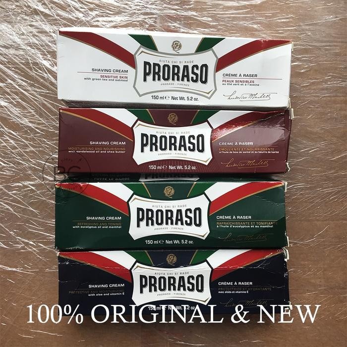[TERLARIS] Proraso Shaving Cream / Krim Cukur / Sabun Cukur - Merah[TERLARIS ]