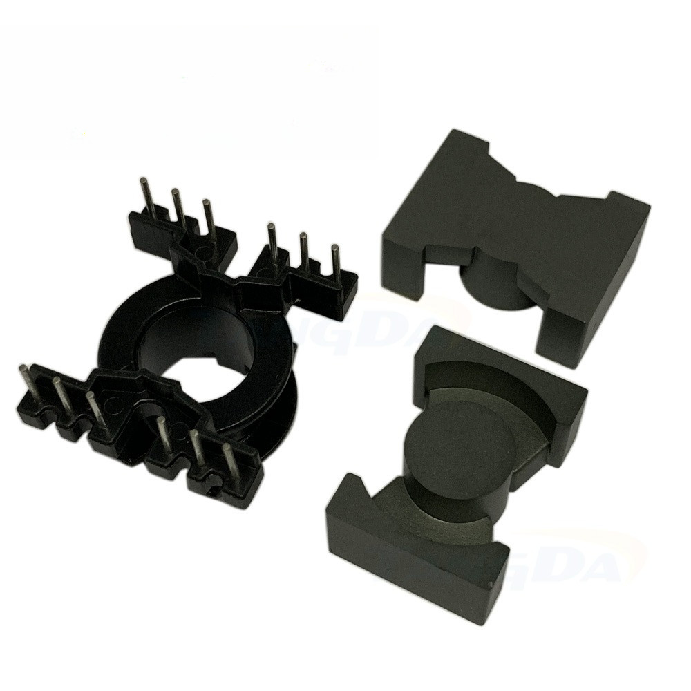 Tangda PQ2620 PQ26-20 core Bobbin 6+6pin magnetic core+skeleton PC40 soft ferrite cores Transformers