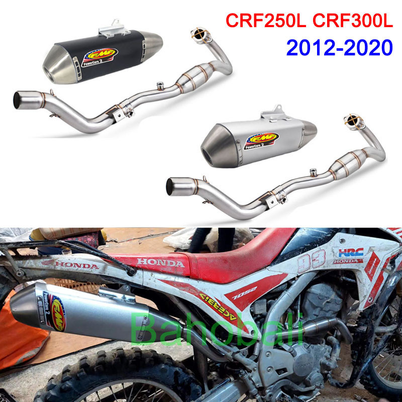 CRF250L CRF300L/RALLY Motorcycle Exhaust FMF Muffler Full Systems 51mm Slip-on Exhaust For Honda CRF