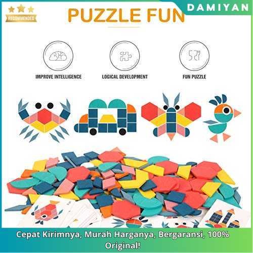 [DMY] Mainan Puzzle Anak 3D 180PCS - Jigsaw Puzzle Educational Toy - Mainan Edukatif Kreatif