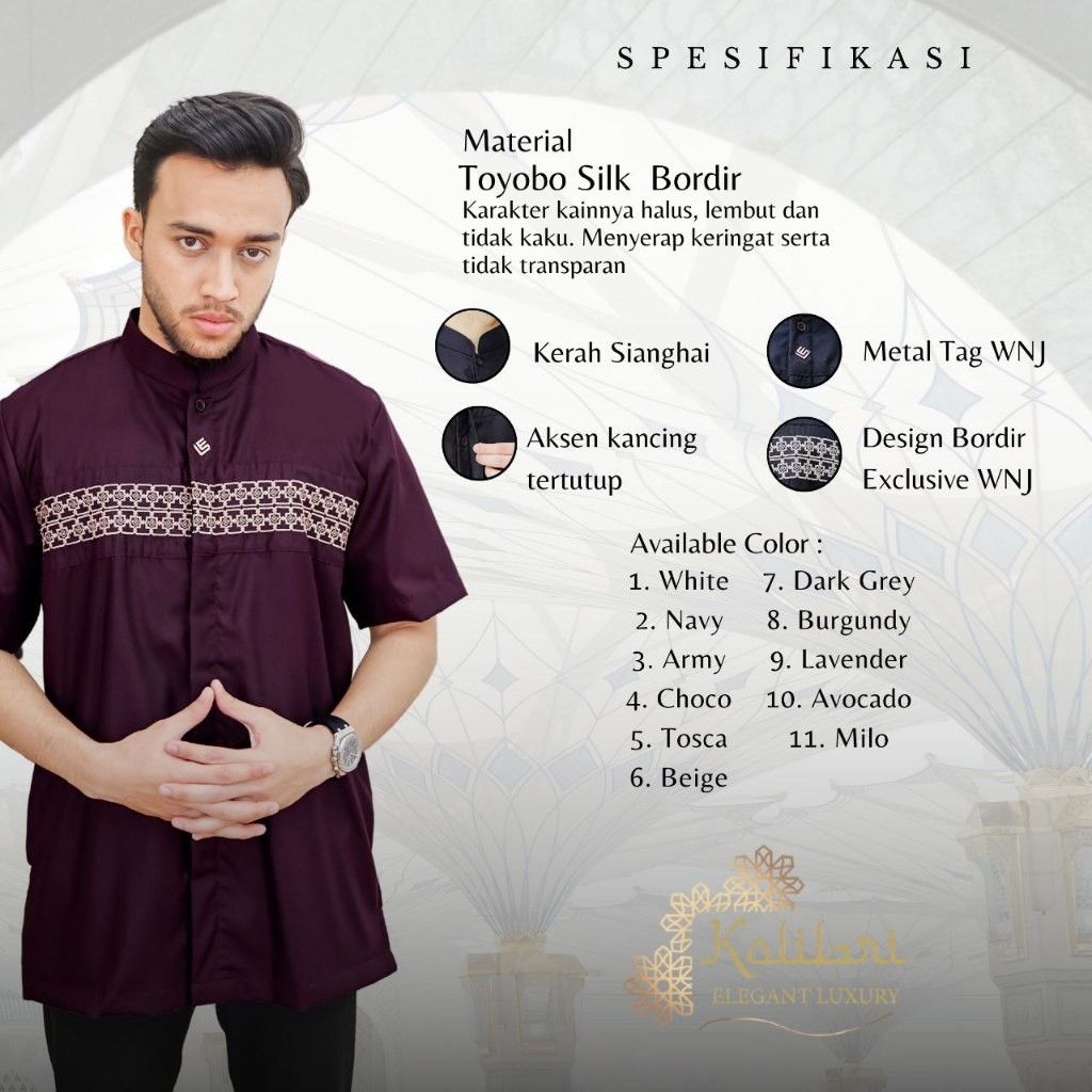 WNJ Koko Kolibri 2025 Elegant Luxury Lengan Pendek Sultann