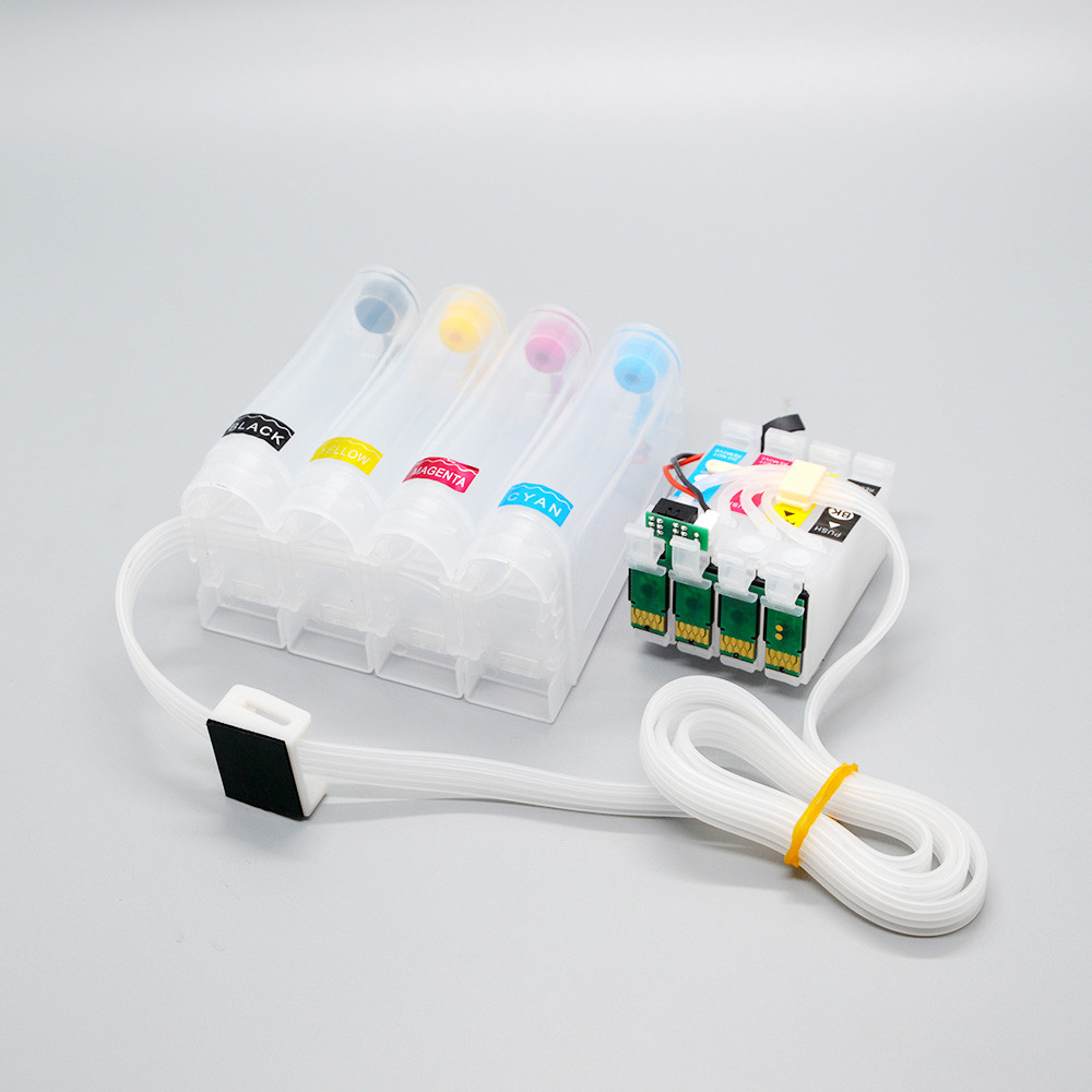 603 603XL Ciss System for Epson WF-2810 WF-2820 WF-2830 WF-2835 WF-2840 WF-2845 WF-2850 WF-2870 with