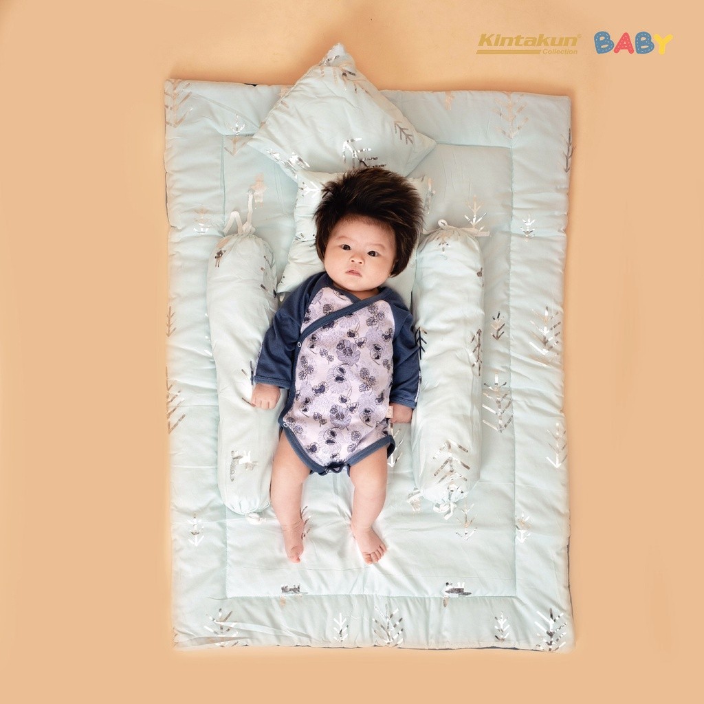 Kintakun Baby Set + Comforter Gold Katun Anti Bakteri