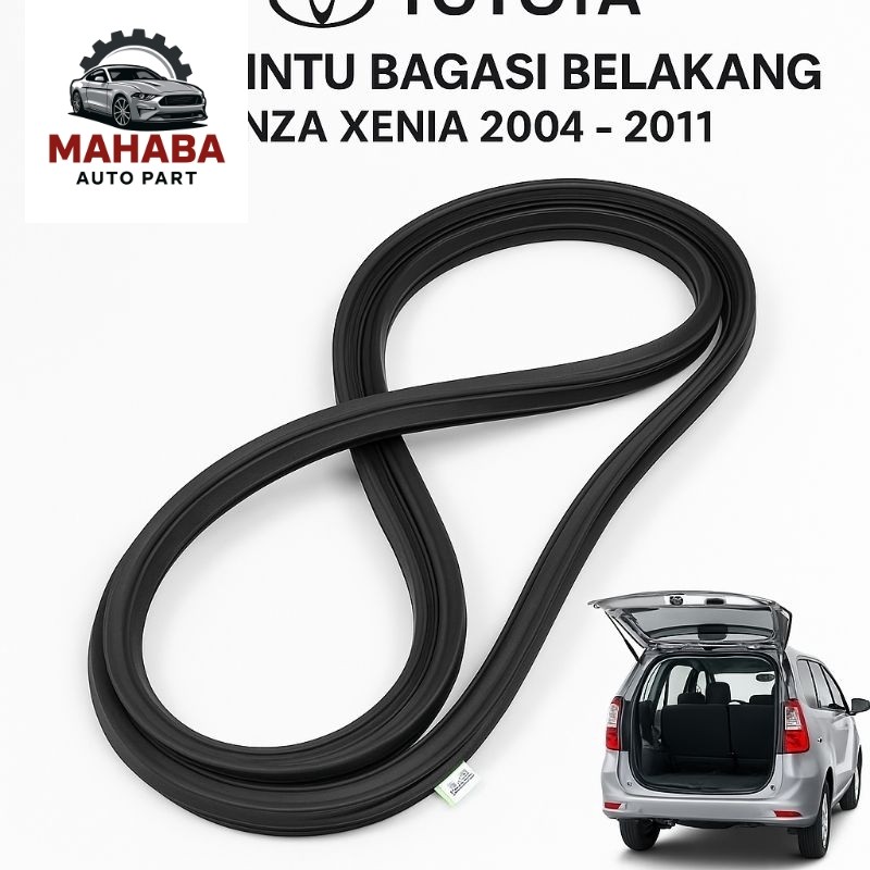 KARET PINTU BAGASI BELAKANG MOBIL AVANZA XENIA 2004 -2011