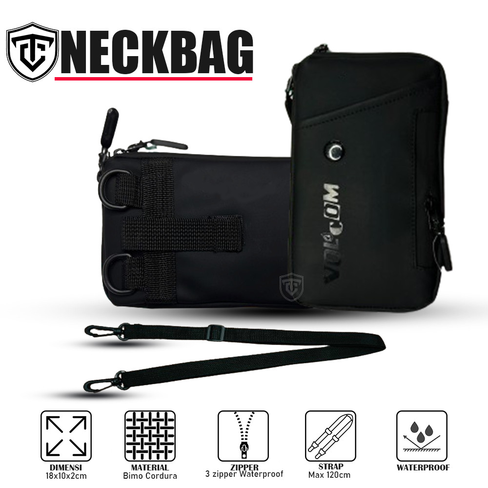 Hanging Wallet Waterproof Pria/Tas HP Dompet waterproof /Tas slingbag mini