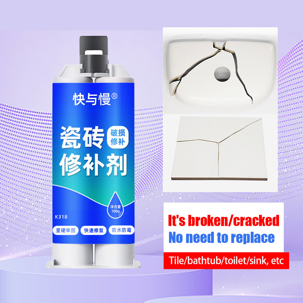 Pasta perbaikan ubin, ubin marmer, ubin lantai, artefak perbaikan retakan keramik, perekat, perbaika