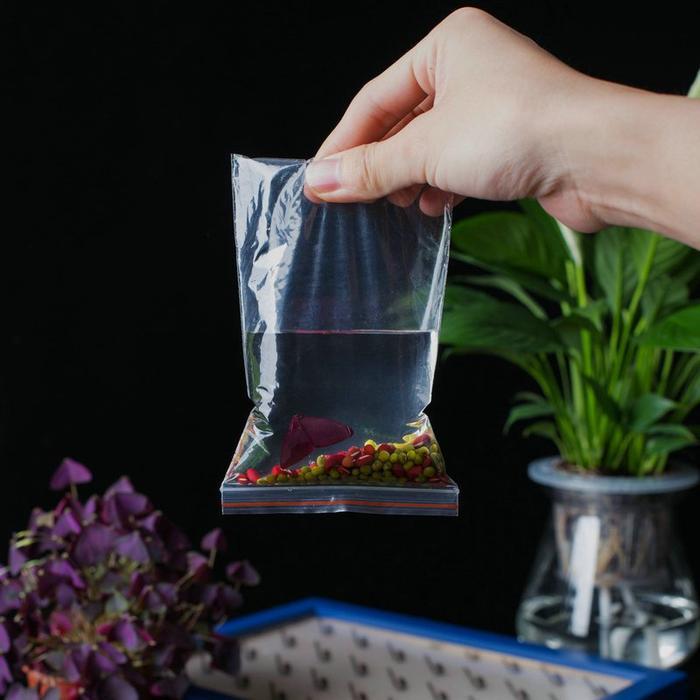 Promo PLASTIK KLIP ZIPLOCK 20 x 30 cm PLASTIK KLIP ZIPLOCK CLIP 20x30cm - Merah 100PCS, 10X15