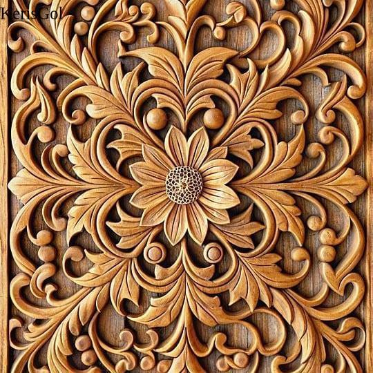 Ukiran Kayu Ornamen Ukir Dekorasi Kayu Loster Boven Lisplang Jendela Dekorasi Rumah Custom GL3