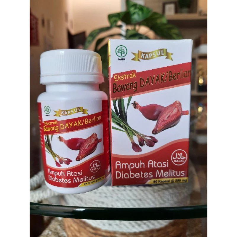 Kapsul Bawang Dayak / Bawang Dayak Asli Kalimantan Ampuh atasi Diabetes (06)