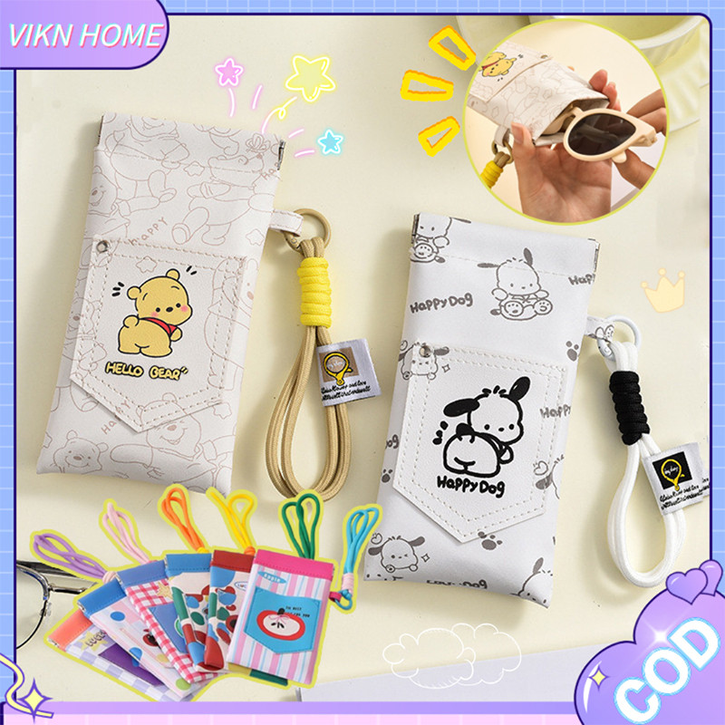 Tas Penyimpanan Kacamata  Tas Kacamata Kulit  Tas Penyimpanan Kacamata Penutup Otomatis