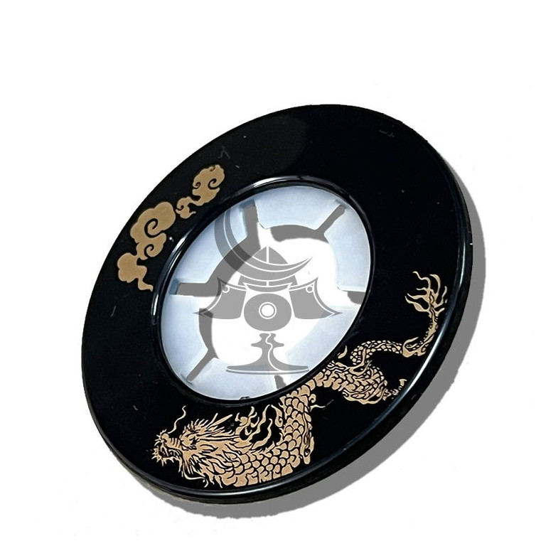 IKENDO.NET SP131  Golden Dragon TSUBA DOME  Kendo supplies TSUBA Kendo accessories  TSUBA Stopper