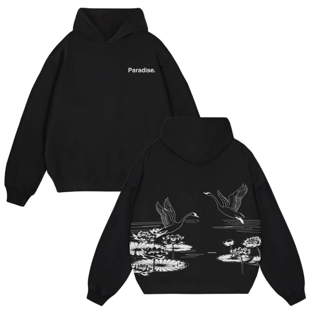 Lettucy Hoodie Boxy | Hoodie Boxy | Boxy Oversize lotus