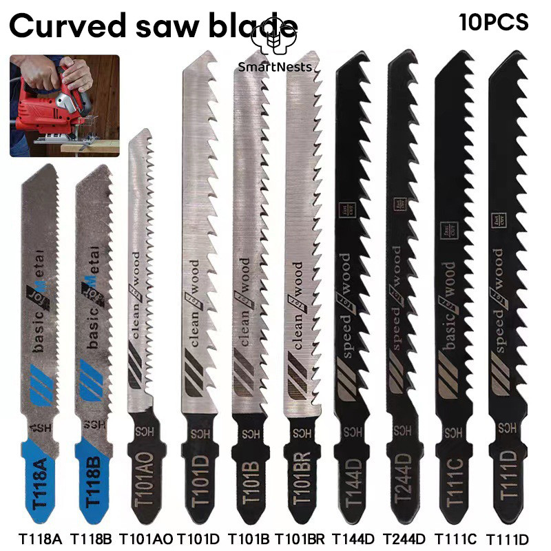 Melengkung Saw Blade Set Woodworking Saw Blade Linear Reciprocating Saw Blade SM