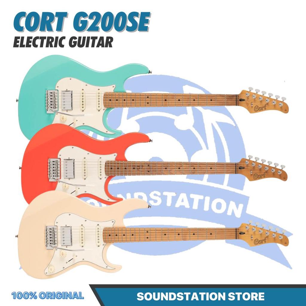CORT G200SE Electric Guitar - Gitar Listrik Elektrik HSS
