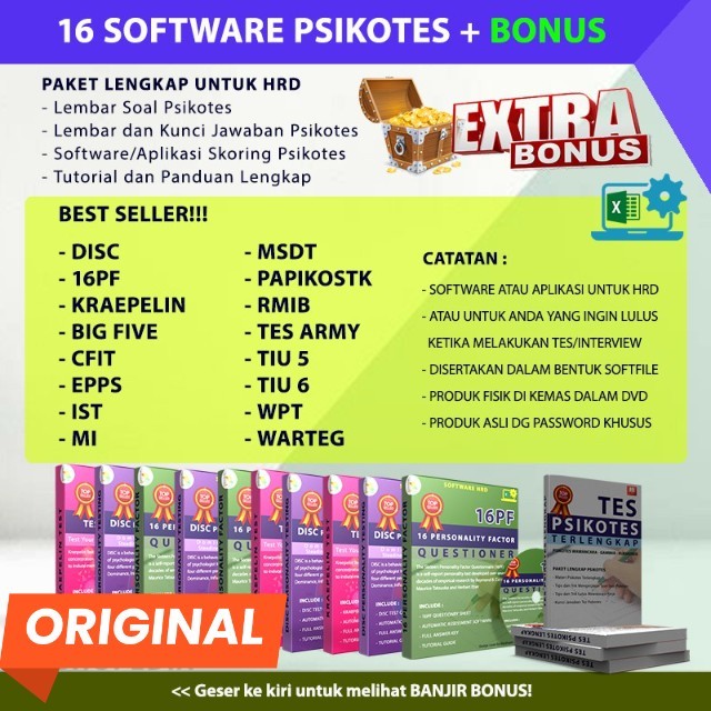 Aplikasi Alat Psikotes Pro 2022 - For HRD