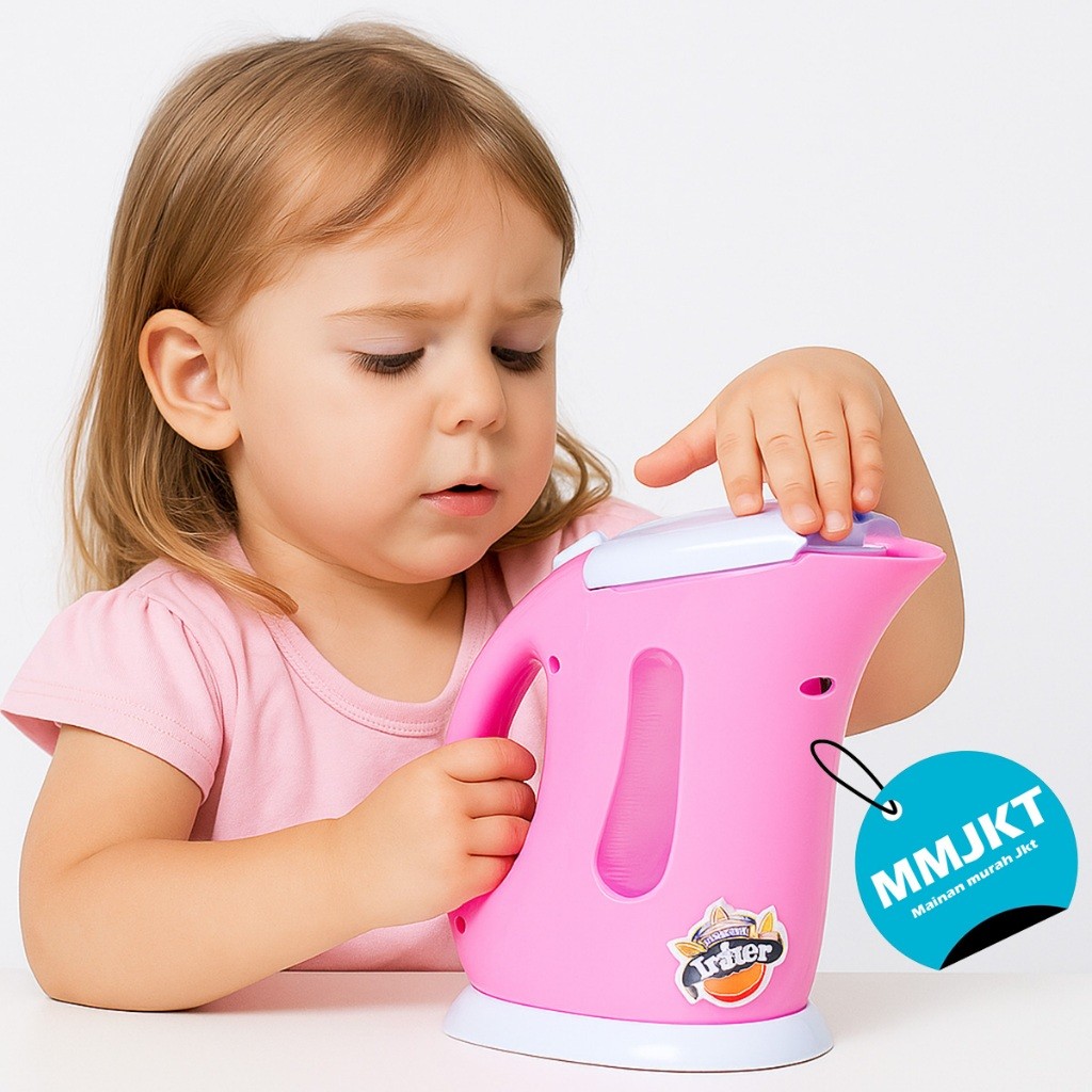 MAINAN ANAK TERMOS LISTRIK KI08 KITCHEN APPLIANCE TOYS TEKO MINI DAPUR MENYALA