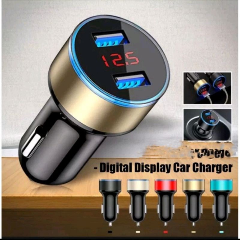 HM8 - Charger Hp plus Voltmeter Mobil Dan Motor Yamaha Fazzio Vario Beat Nmax Aerox ADV Lexi