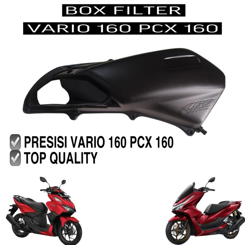 Box Filter Honda Vario 160 PCX 160 Cover Filter Vario 160 PCX 160 Tebal Rumah Box Filter Vario 160