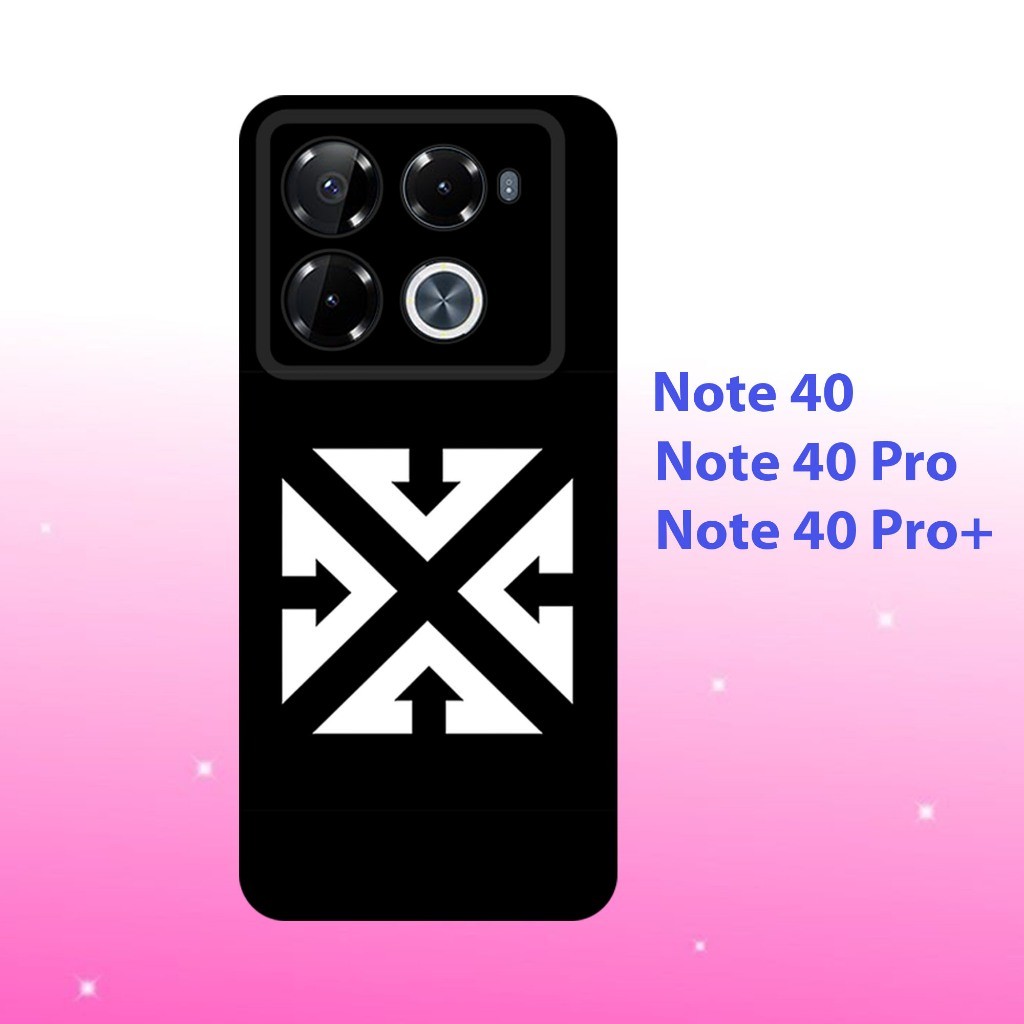 Softcase infinix Note 40 ,infinix Note 40S ,infinix Note 40 Pro ,infinix Note 40 Pro Plus -casing Hp