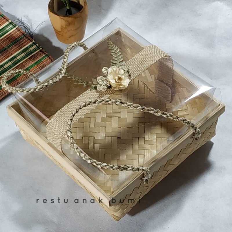 ( new product )BMT RUSTIC  hampers Mika Tinggi 25cm cangking/Hadiah/Lamaran/Parcel Lebaran/Natal/Iml