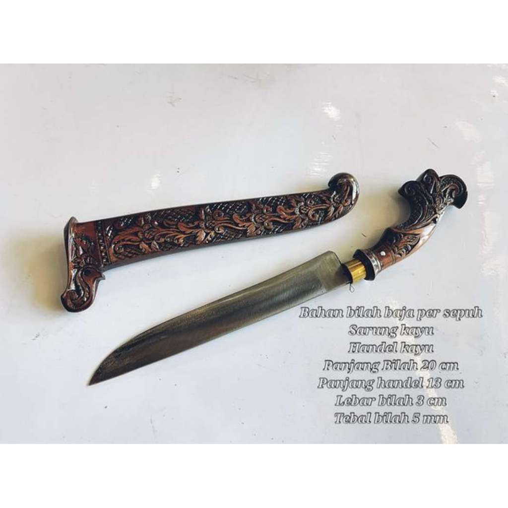 pisau jagal pisau potong golok baja golok sembelih hewan qurban golok cibatu 092 Y4S