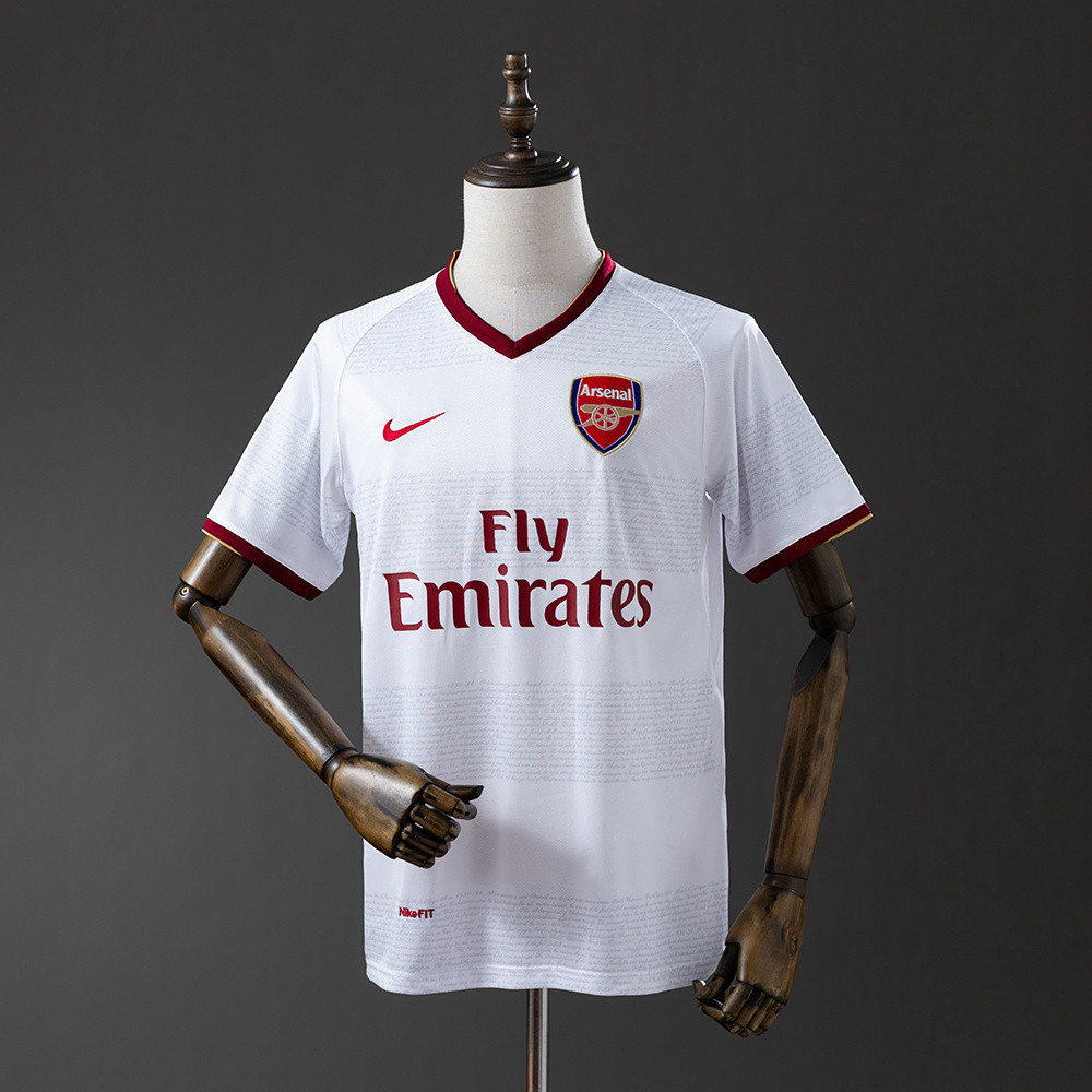 Jersey Retro Arsenal 07/08 Away T shirt pria