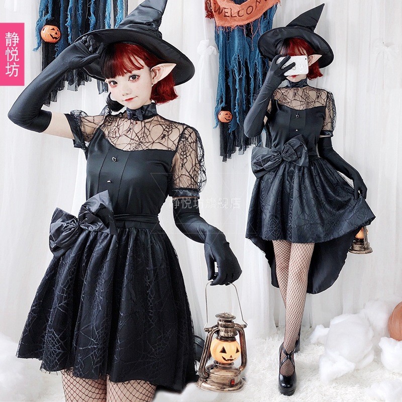 Halloween Adult Costume Witch Sexy Devil Tuxedo cosplay Vampire Bride Costume Spider Costume