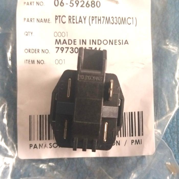RELAY PTC KULKAS 1 PINTU PANASONIC ORIGINAL