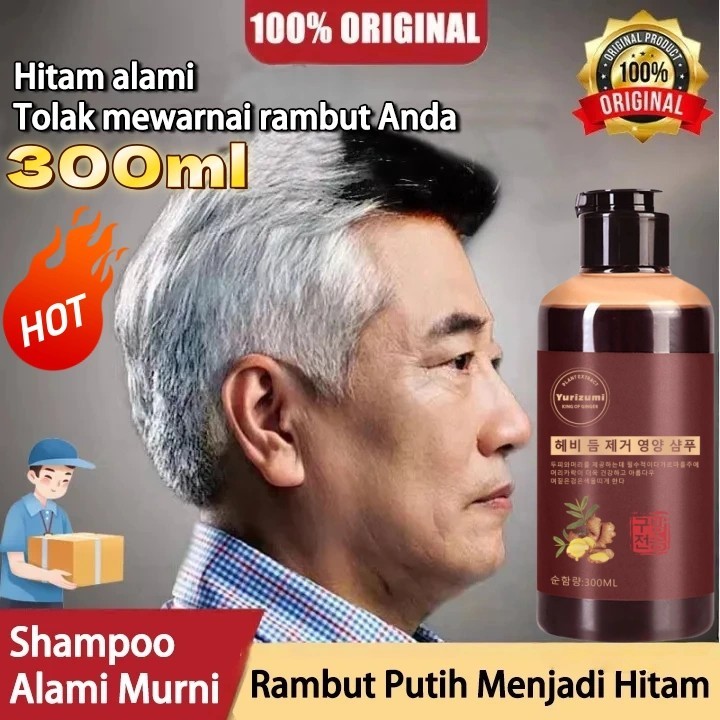 Shampo penghitam rambut Shampo Herbal Shampo anti rontok  Penumbuh Rambut Cepat,PENGHILANG UBAN,PENG
