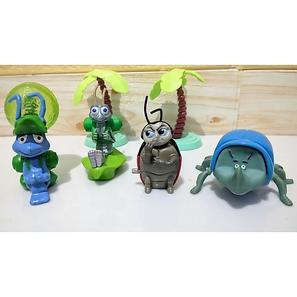 A Bugs Life 4 Figure Mcdonalds