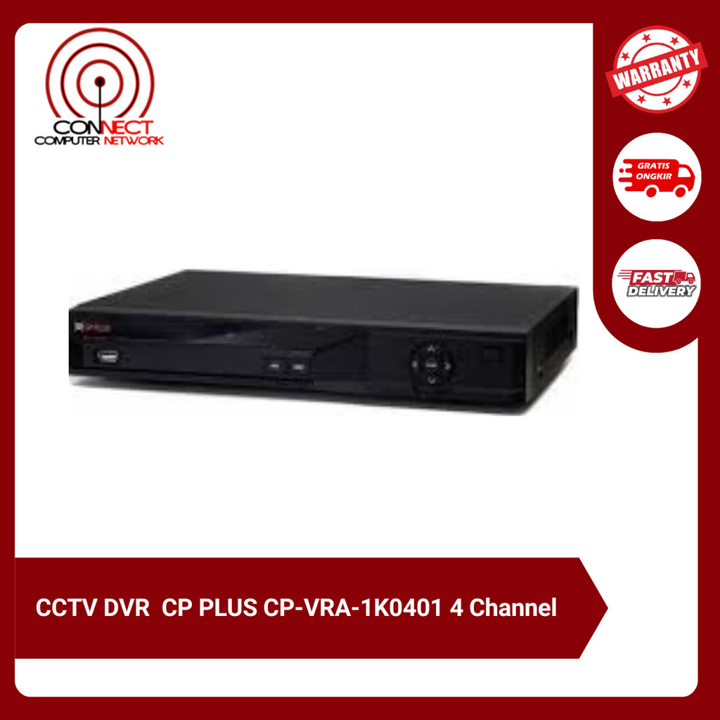 CCTV DVR  CP PLUS CP-VRA-1K0401 4 Channel