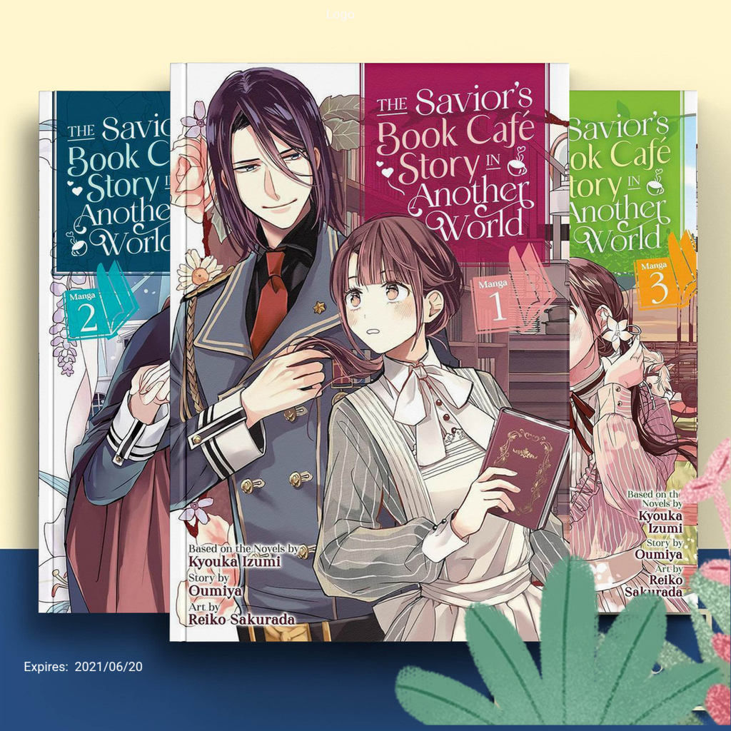 The Savior's Book Cafe Story in Another World, Vol. 1-5 ( Komik Manga ) by Kyouka Izumi