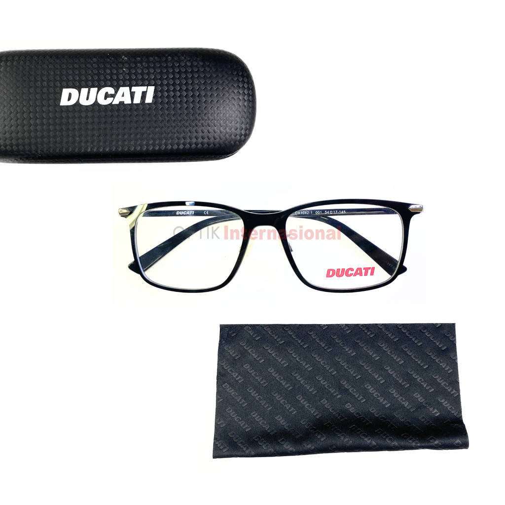 [FACTORY OUTLET] DUCATI DA1042 C001 Frame Kacamata Branded Original Unisex