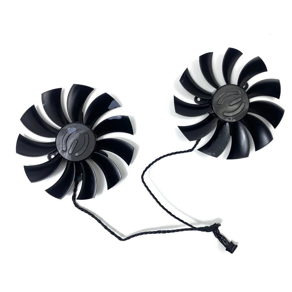 2PCS 95MM 4PIN PLD10015B12H Cooling Fan Heat Sink GTX1080 TI GTX1070 TI GPU FAN For EVGA GTX1080TI G