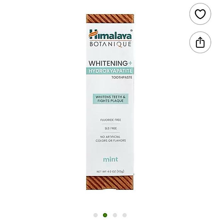 Himalaya Whitening + Hydroxyapatite toothpaste 113gram (remineralization) TERLARISBEST QUALITYBEST