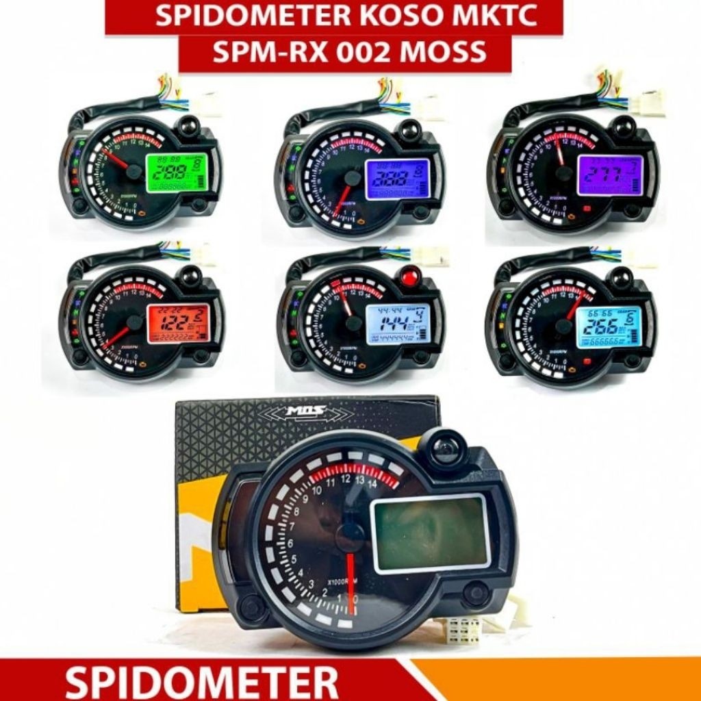 Spidometer MOS RX2N , RX1N  MODEL KOSO DIGITAL