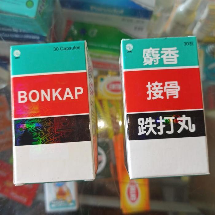 OBAT PATAH TULANG HERBAL CINA BONKAP 30 KAPSUL ASLI POM MANJUR