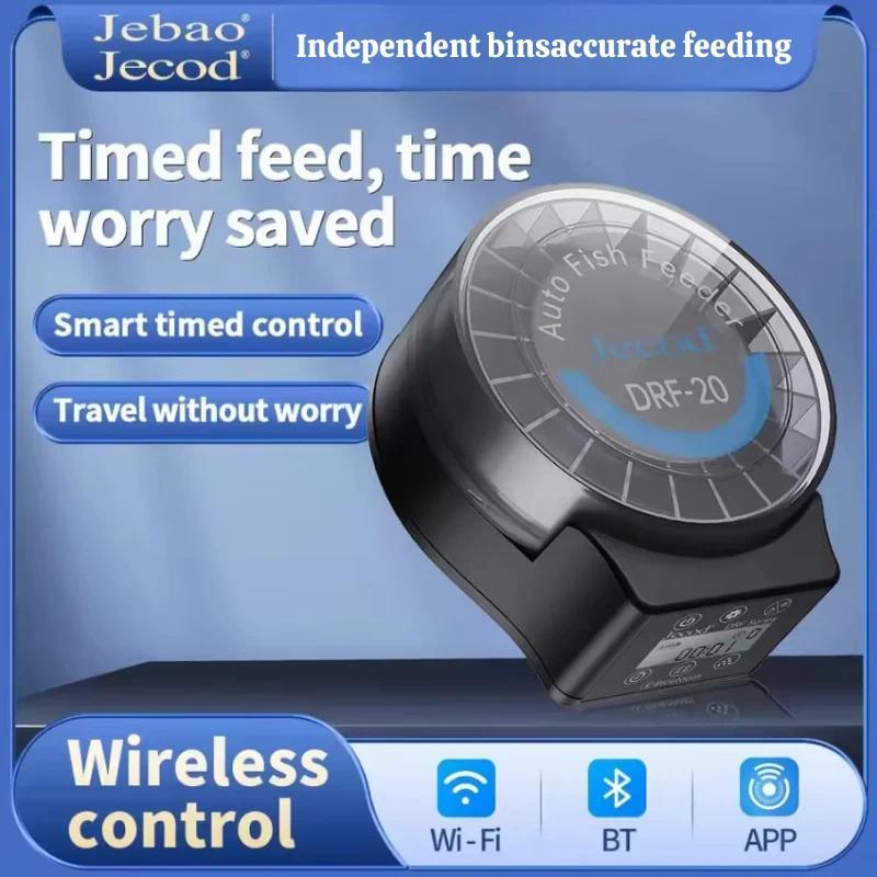 Jebao Jecod DRF Automatic Fish Tank Feeder Remote Control Timed Quantified Large Capacity Food Dispe