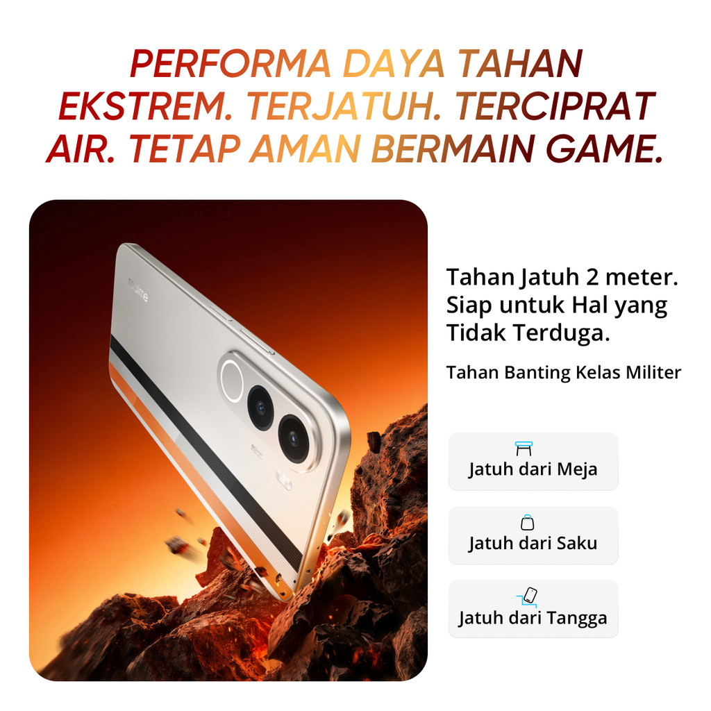 realme P4x 4GB+8GB*|128GB (8000mAh Baterai Besar dan Awet | Layar 120Hz Performa Lancar | AI Gaming Partner | Performa Lancar 48 Bulan)