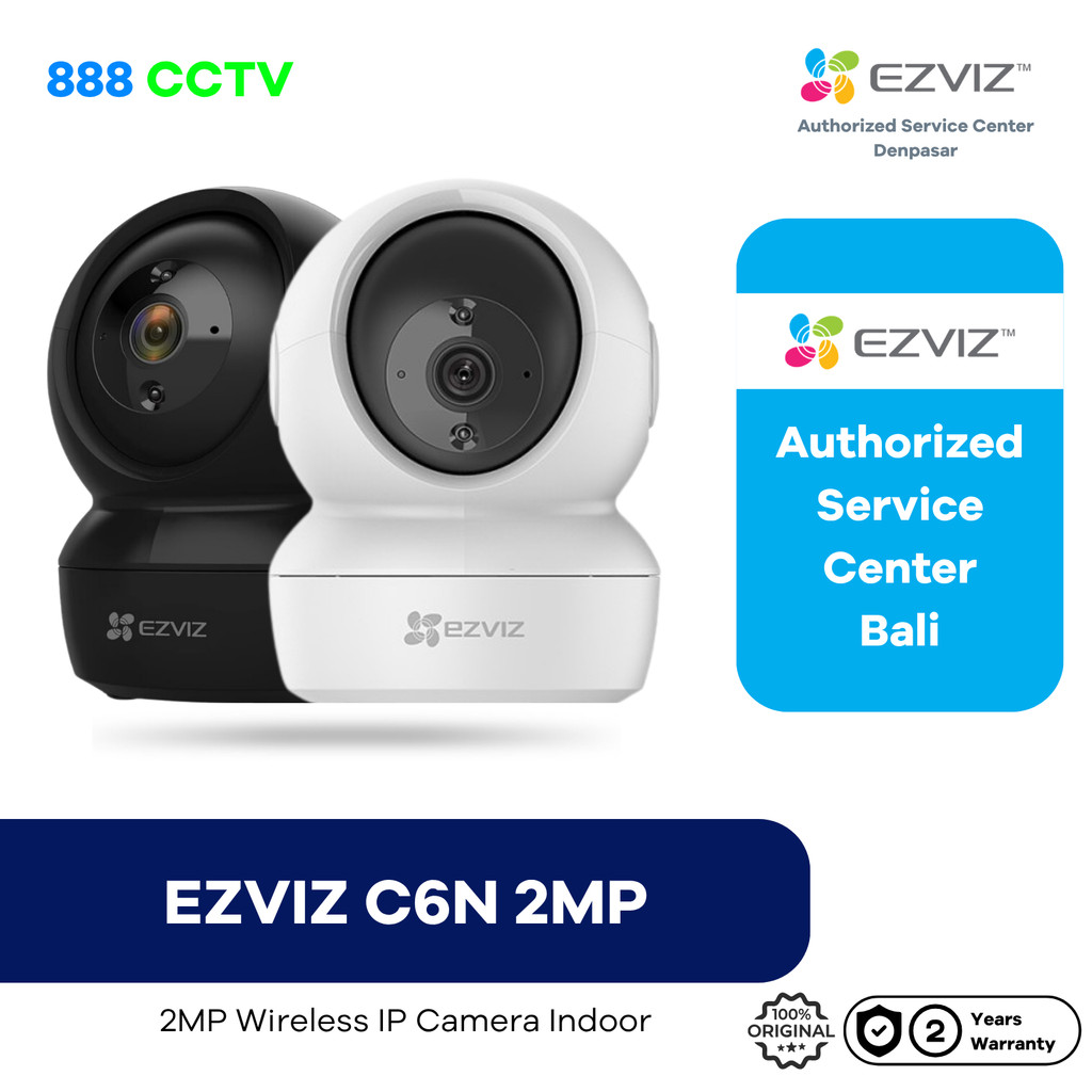 EZVIZ C6N 2MP 1080p Smart CCTV WiFi IP Camera Indoor Pan/Tilt
