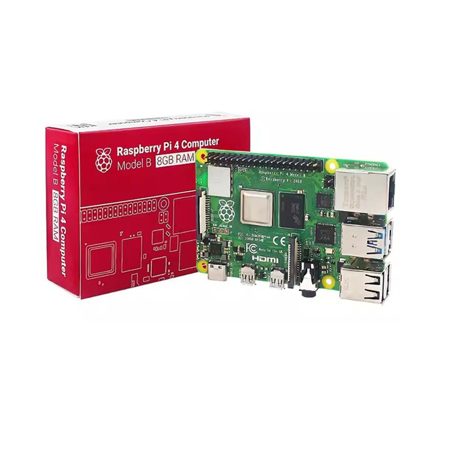 Original Raspberry Pi 4B RAM 1G2G4G8GB ,Raspberry Pi 4 B , Bluetooth42 BLE , Wireless LAN,Boardom BC